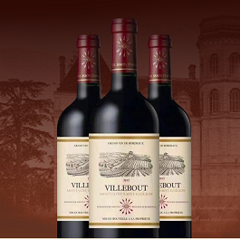 750ml法国威乐宝罗斯柴尔德干红葡萄酒2016