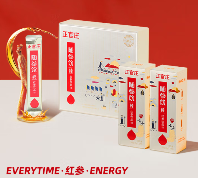 正官庄随参饮（纯）红参饮品300g