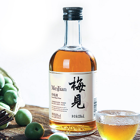 c77641cde2568a51fd9398f0a543ce7 江记酒庄12度白梅见酒330ml